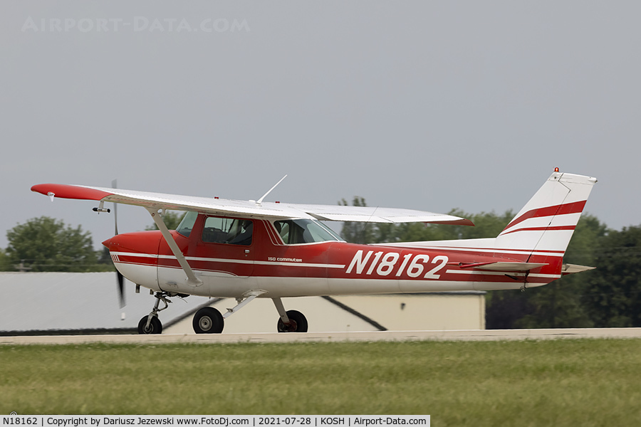 N18162, 1972 Cessna 150L C/N 15073834, Cessna 150L  C/N 15073834, N18162