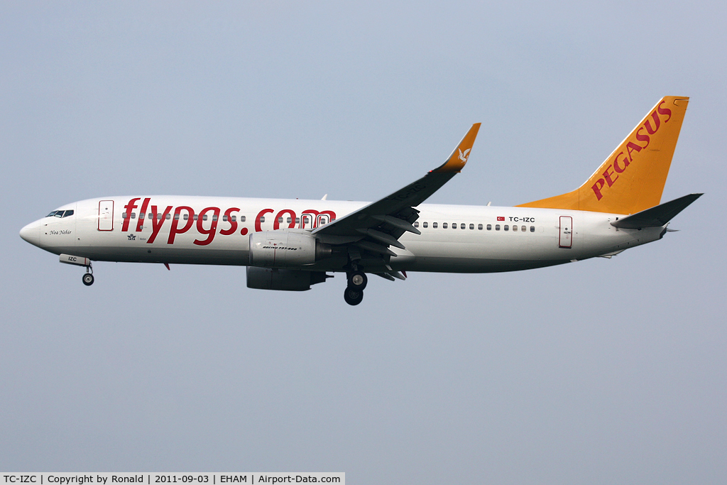 TC-IZC, 2009 Boeing 737-86J C/N 37745, at spl