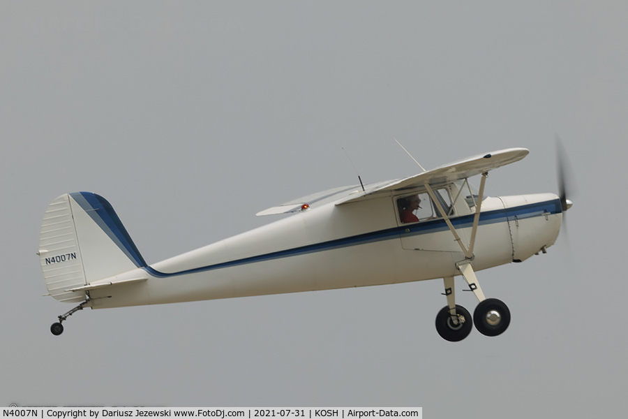 N4007N, 1947 Cessna 120 C/N 13465, Cessna 120 C/N 13465, N4007N