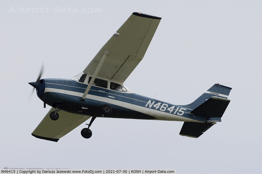 N46415, 1968 Cessna 172K Skyhawk C/N 17257252, Cessna 172K Skyhawk  C/N 17257252, N46415