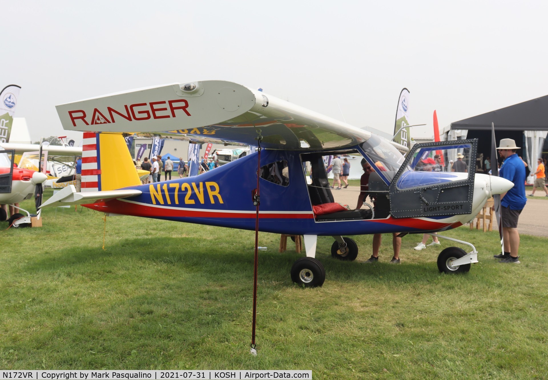 N172VR, 2020 Vashon Aircraft Ranger R7 C/N 10162, Ranger R7