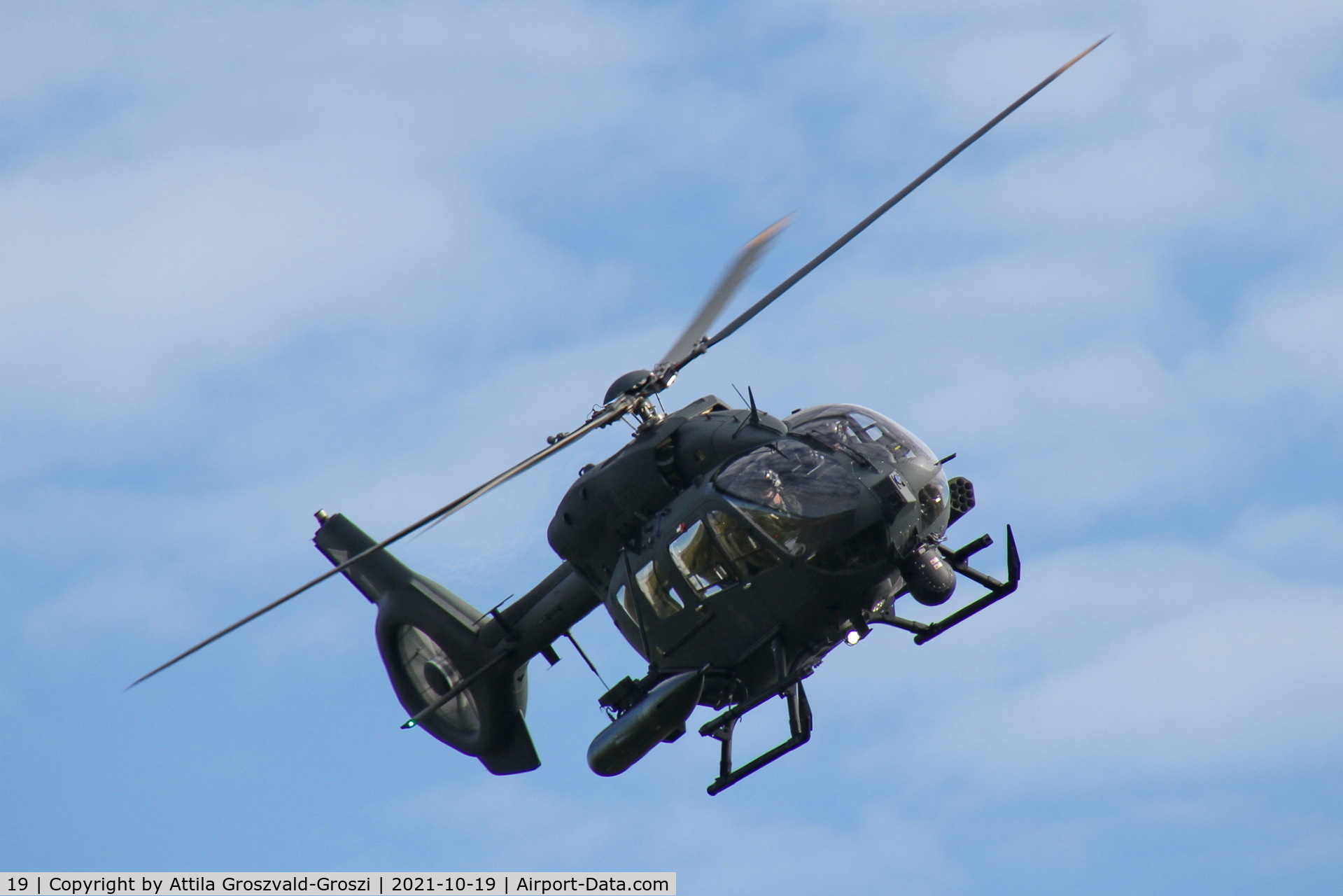 19, 2019 Airbus Helicopters BK-117D-2M C/N 20345, Veszprém, Jutas-újmajor, Hungary