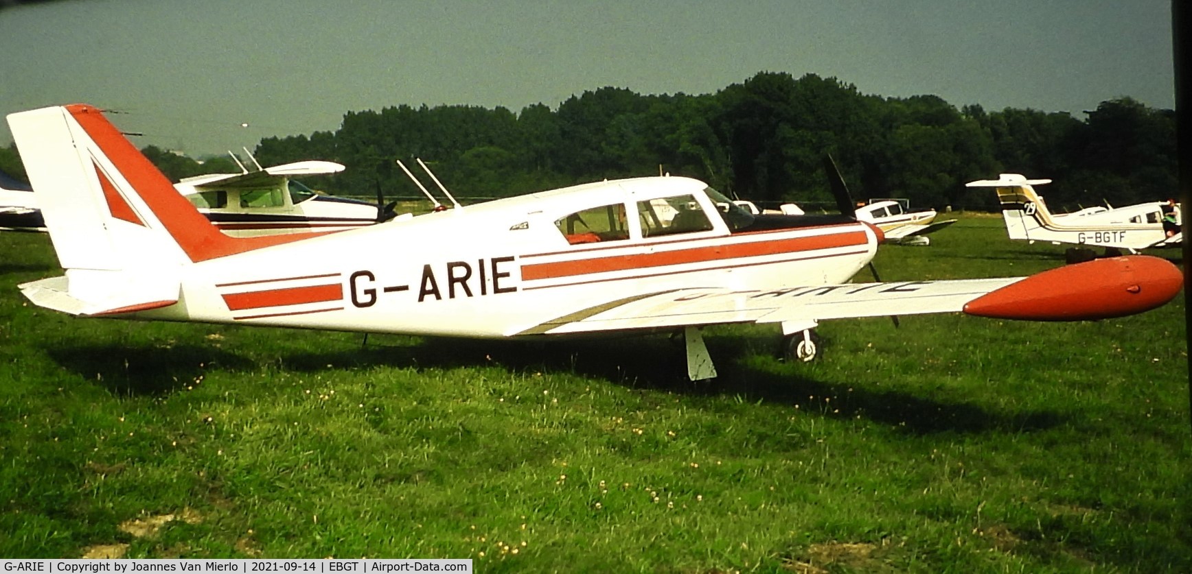 G-ARIE, 1960 Piper PA-24-250 Comanche C/N 24-1888, Slide scan