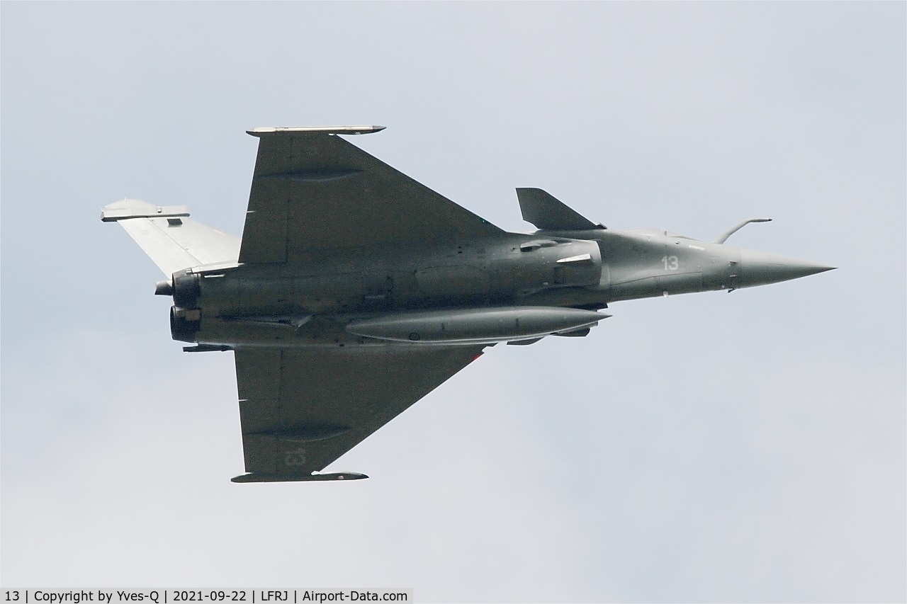 13, Dassault Rafale M C/N 13, Dassault Rafale M, Take off rwy 27, Landivisiau naval air base (LFRJ)