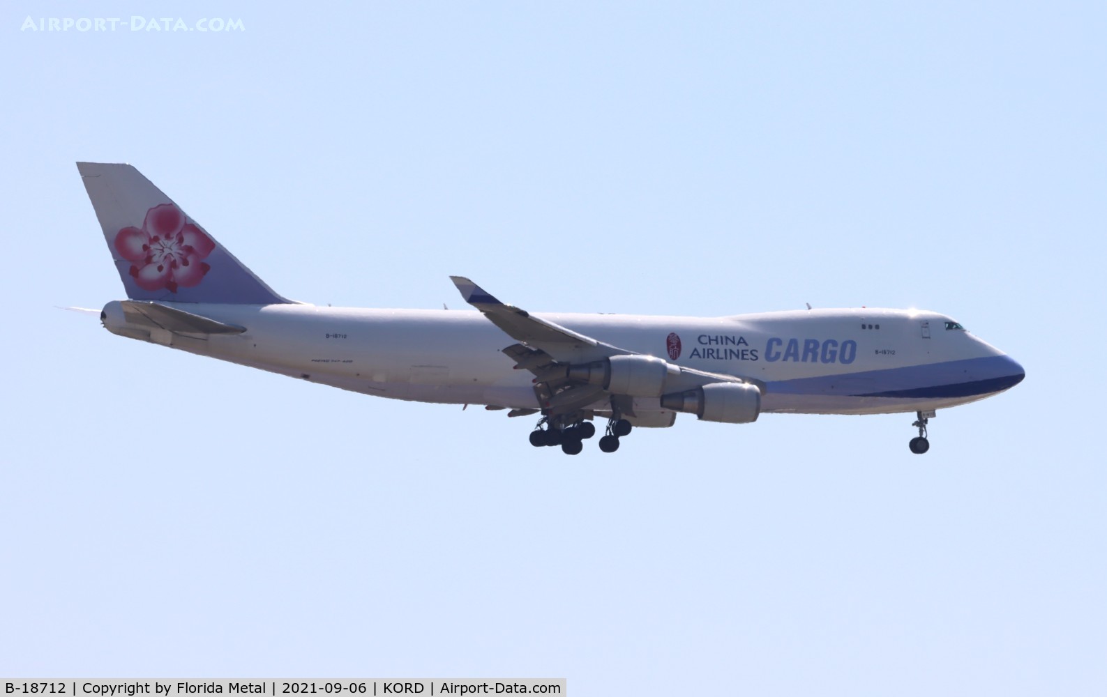 B-18712, 2003 Boeing 747-409F/SCD C/N 33729, KORD spotting 2021