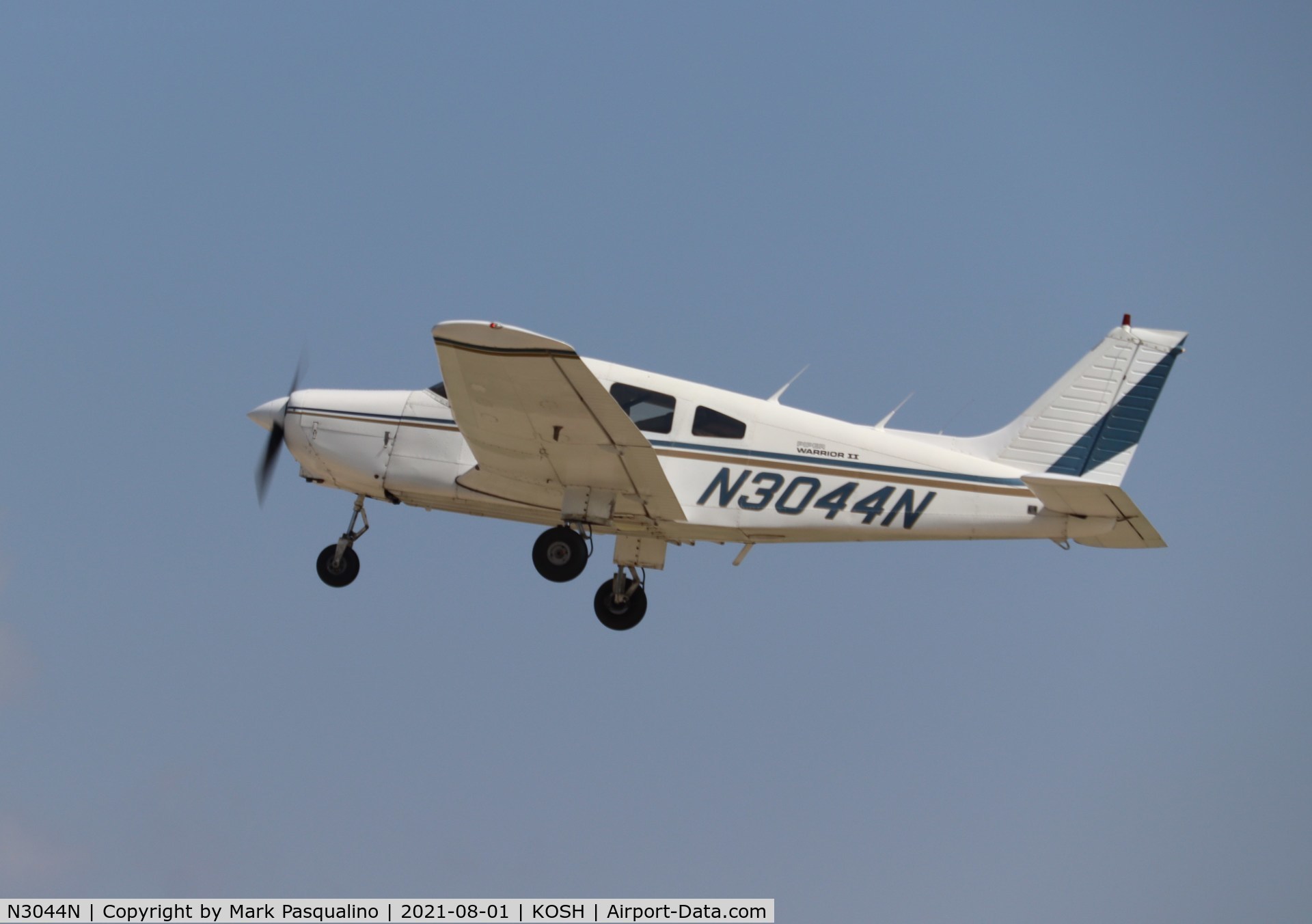 N3044N, 1979 Piper PA-28-161 C/N 28-7916270, Piper PA-28-161