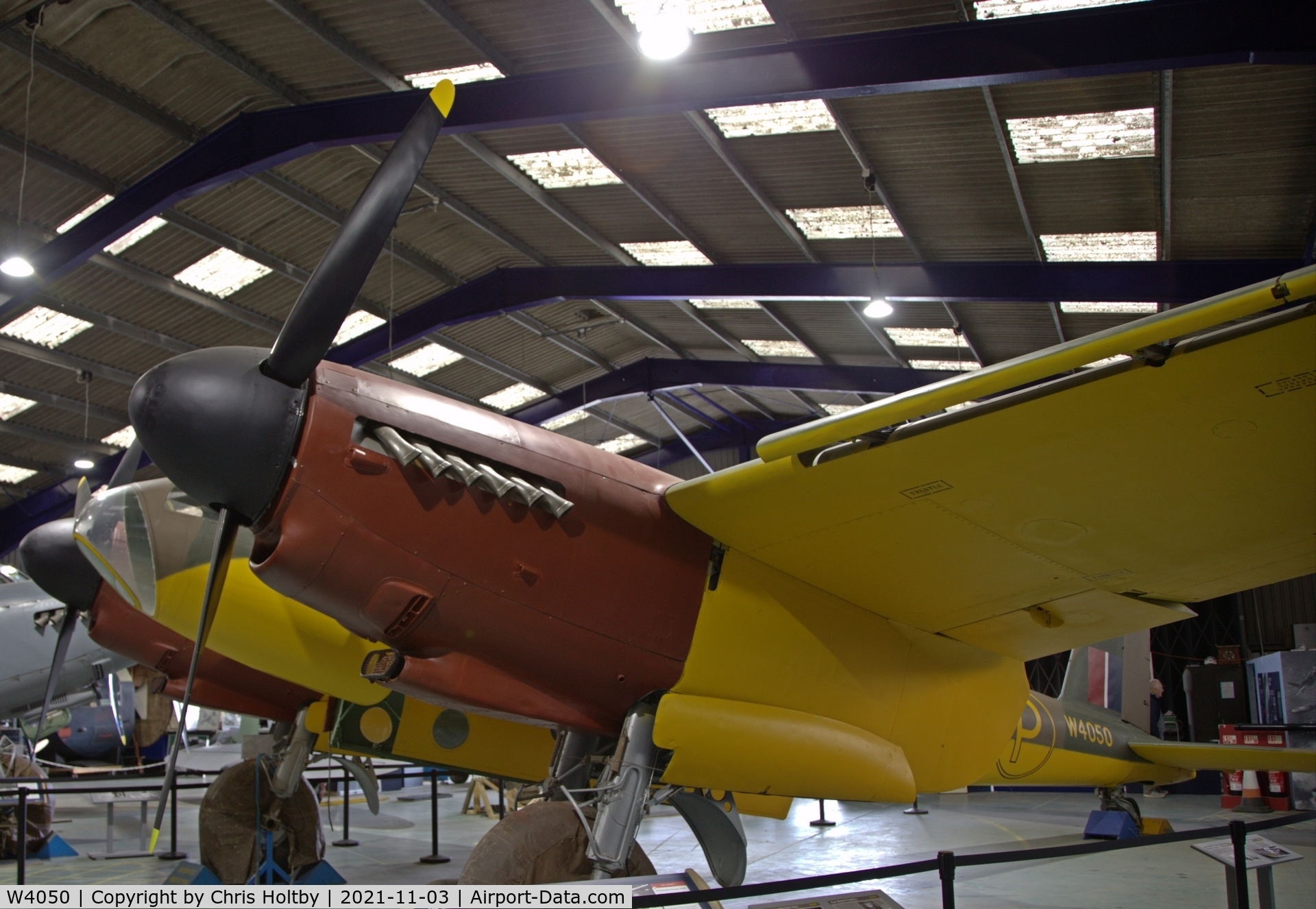 W4050, 1940 De Havilland DH.98 Mosquito Prototype C/N 98001, At the De Havilland Aircraft Museum in London Colney, Herts.