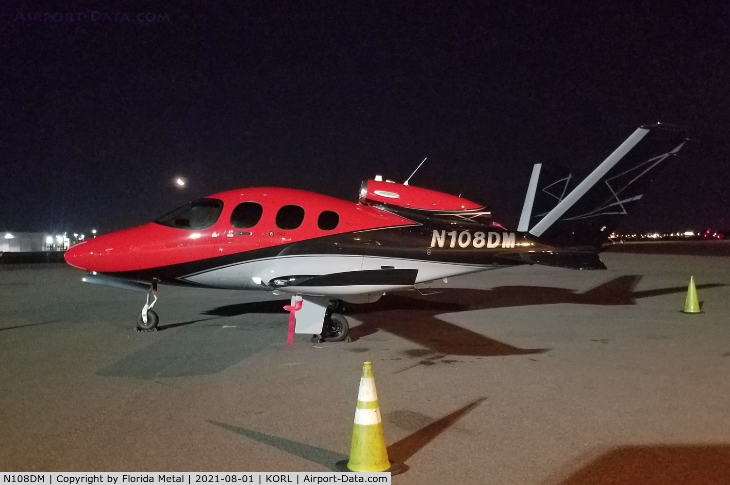 N108DM, 2021 Cirrus SF50 C/N 0248, Cirrus Jet