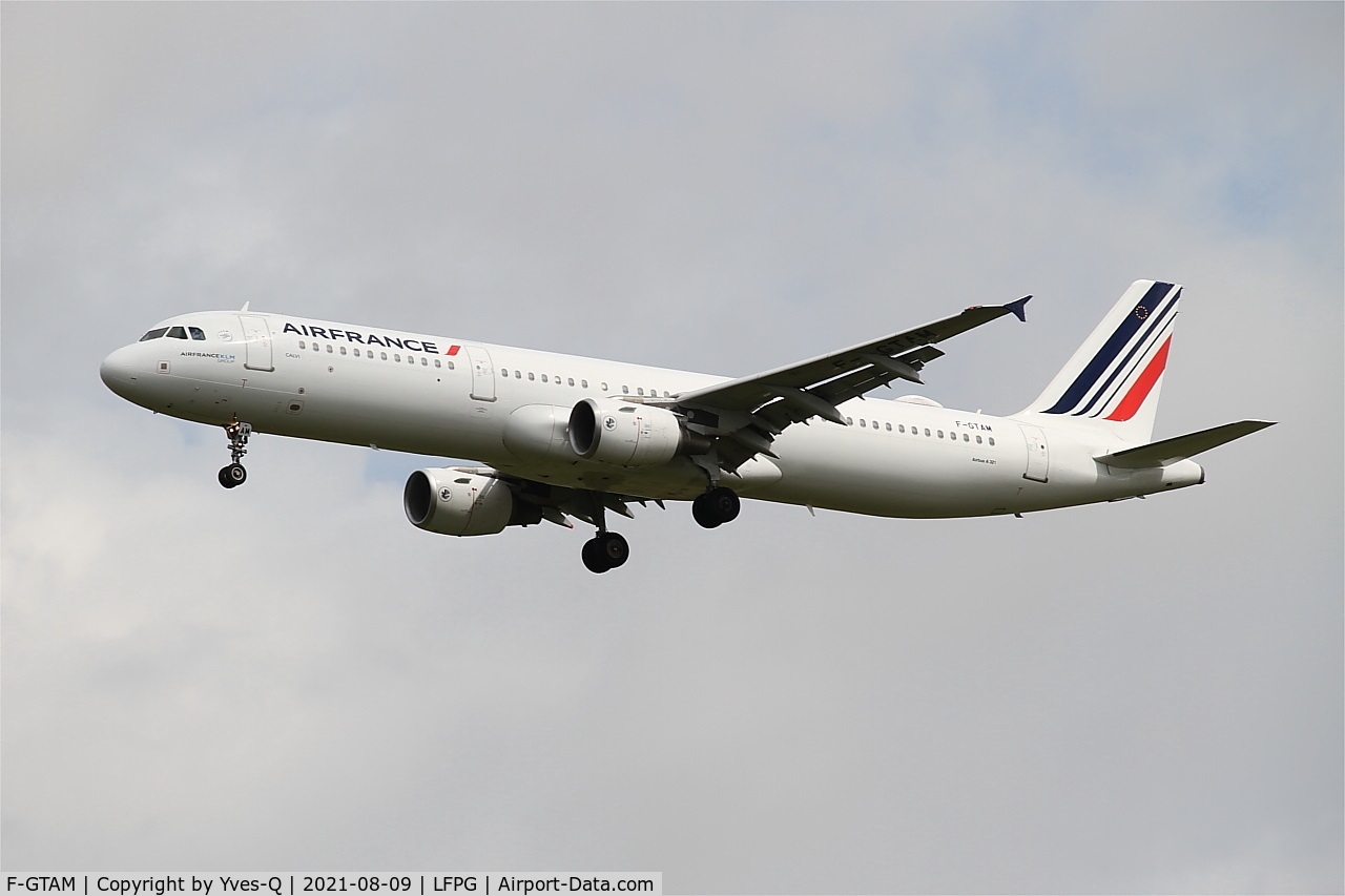 F-GTAM, 2002 Airbus A321-211 C/N 1859, Airbus A321-211, On final rwy 26L, Roissy Charles De Gaulle airport (LFPG-CDG)