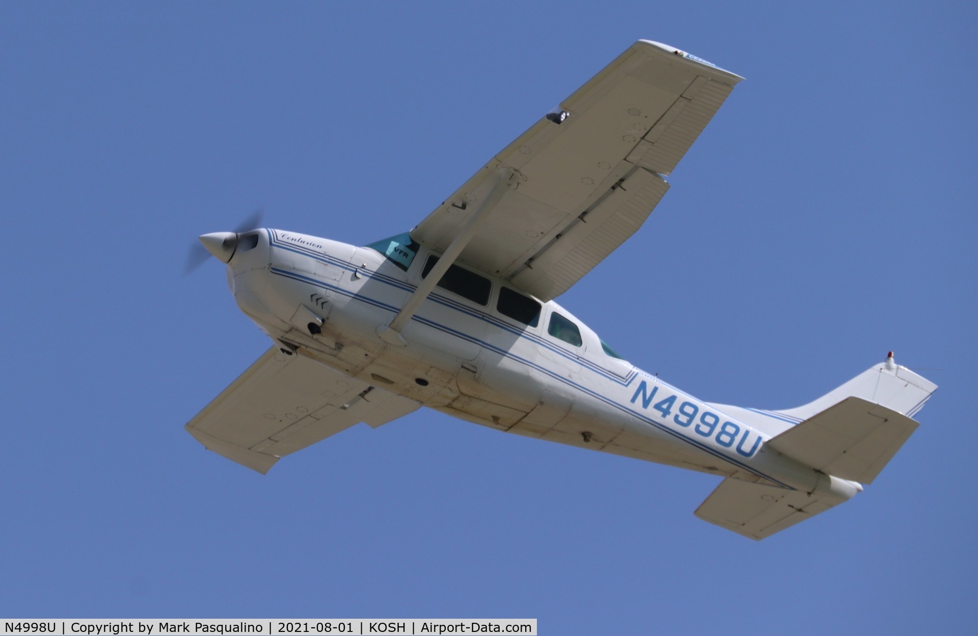 N4998U, 1965 Cessna 210E Centurion C/N 21058698, Cessna 210E