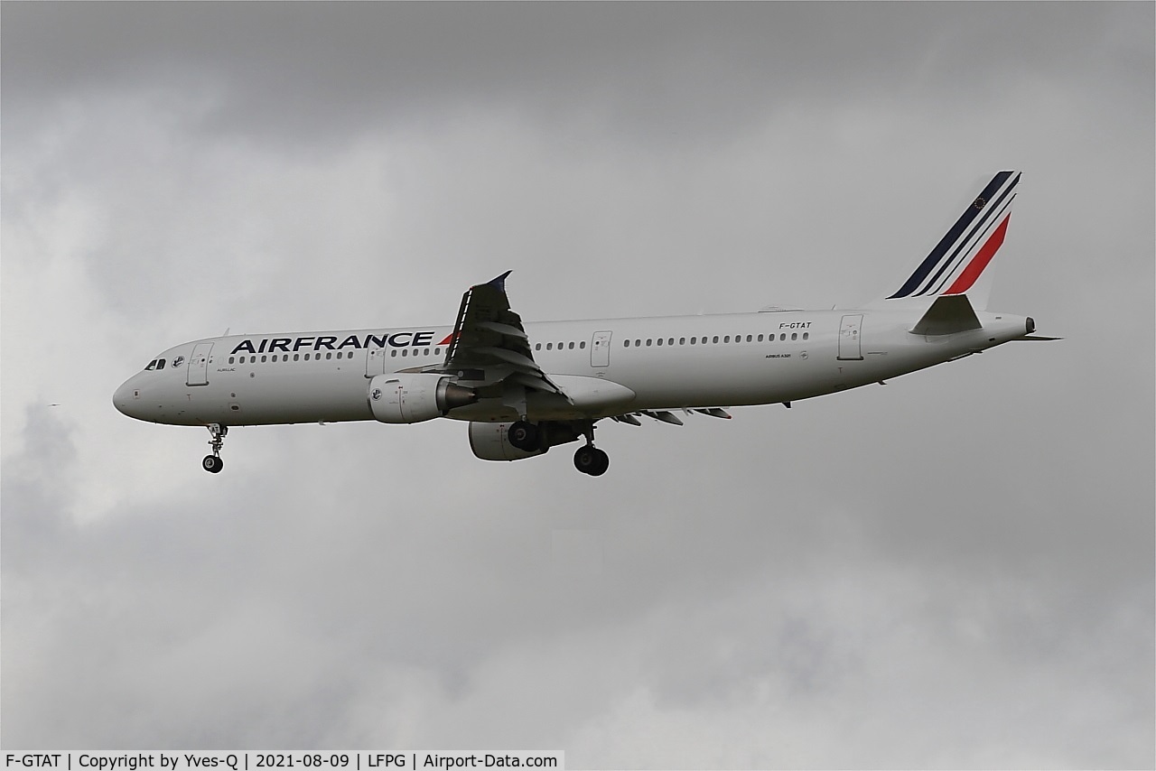 F-GTAT, 2008 Airbus A321-211 C/N 3441, Airbus A321-211, On final rwy 26L, Roissy Charles De Gaulle Airport (LFPG-CDG)