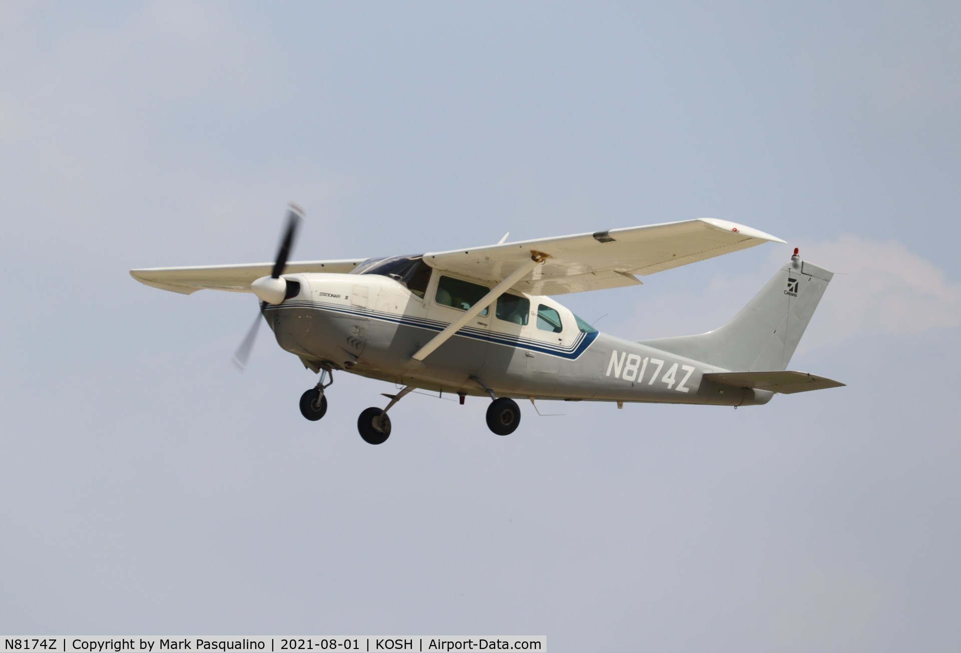 N8174Z, 1962 Cessna 210-5(205) C/N 205-0174, Cessna 205