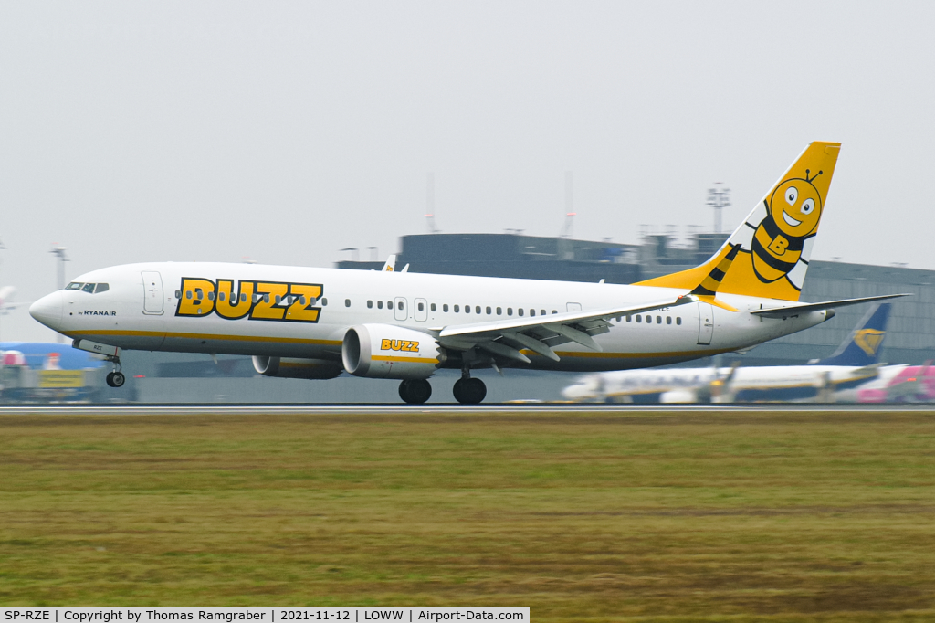 SP-RZE, 2021 Boeing 737-8-200 MAX C/N 62323, Buzz Boeing 737-8 Max 200