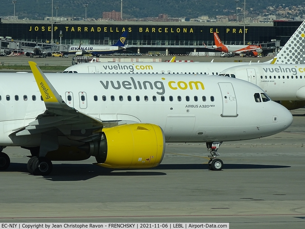 EC-NIY, 2020 Airbus A320-271N C/N 10052, Vueling Airlines