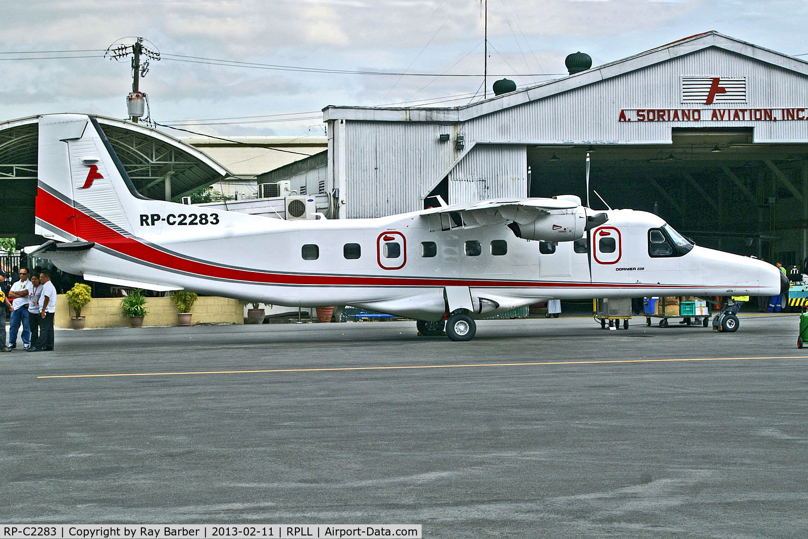 RP-C2283, 1985 Dornier 228-202K C/N 8077, RP-C2283   Dornier Do-228-201 [8077] (Soriano Aviation) Manila-Ninoy Aquino Int'l~RP 11/02/2013