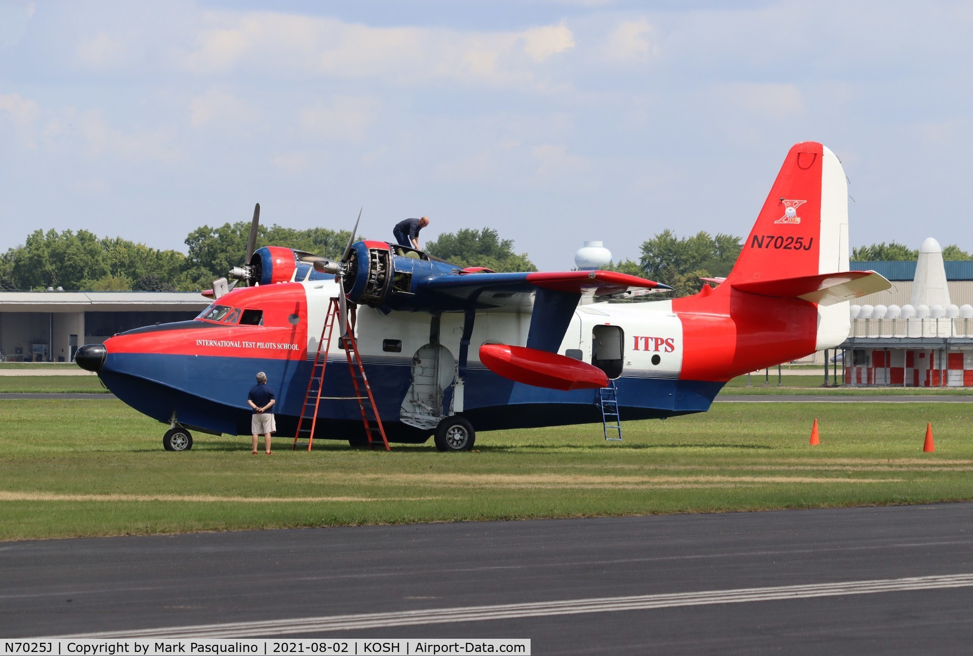 N7025J, 1953 Grumman UF-1/HU-16 C/N G-293, Grumman HU-16