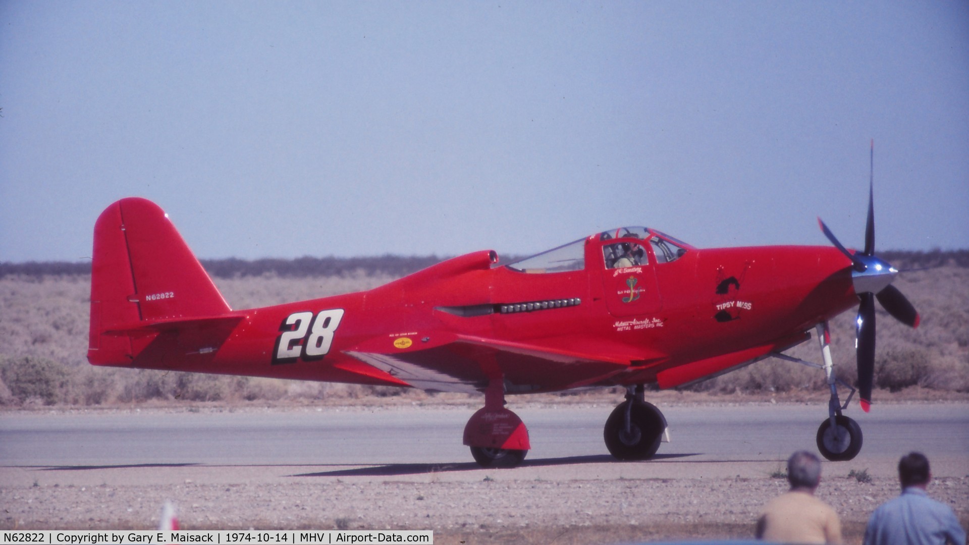 N62822, 1945 Bell P-63C-5-BE Kingcobra C/N 33-978, Mojave Air Races, CA