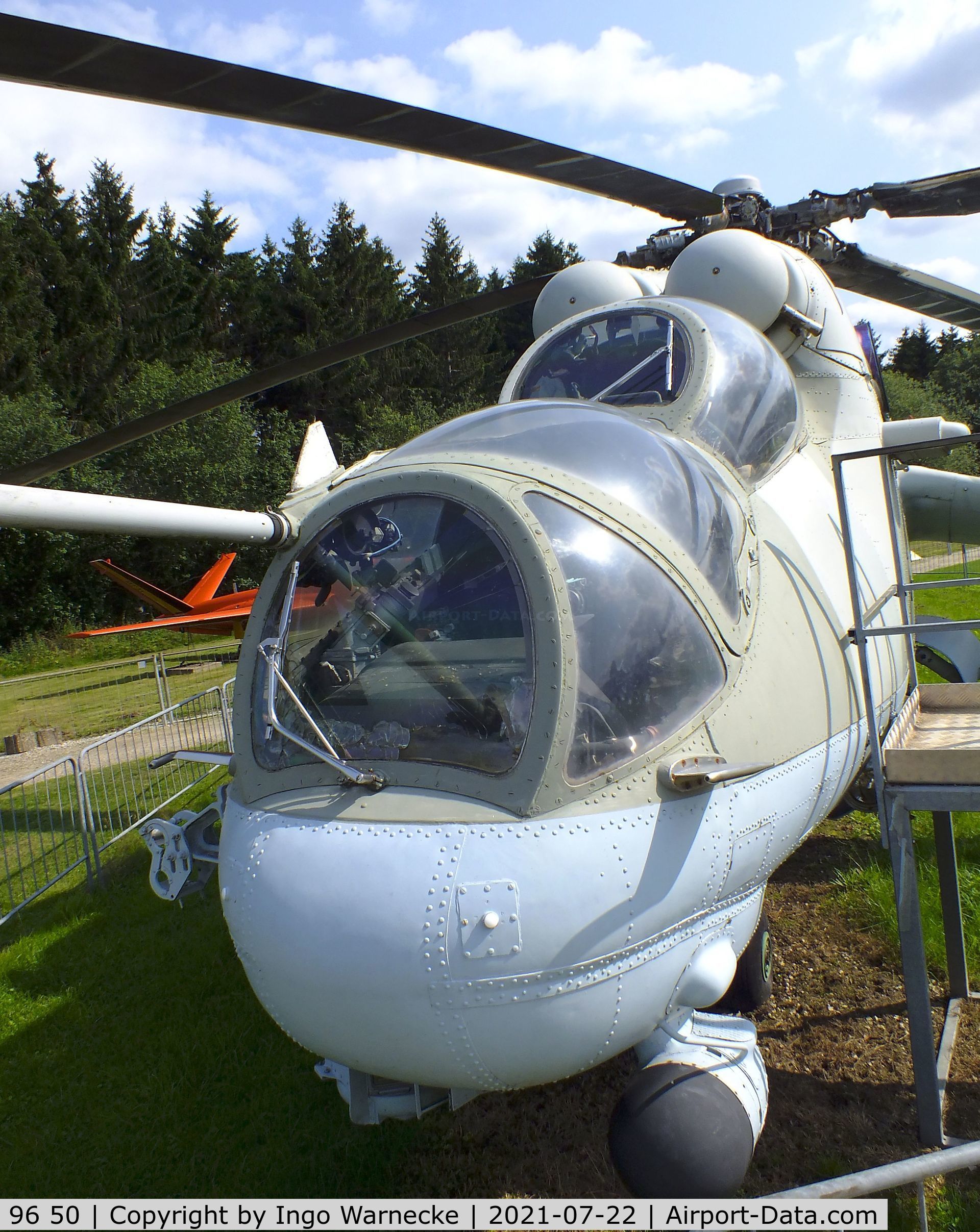 96 50, Mil Mi-24P Hind F C/N 340340, Mil Mi-24P HIND-F at the Flugausstellung P. Junior, Hermeskeil