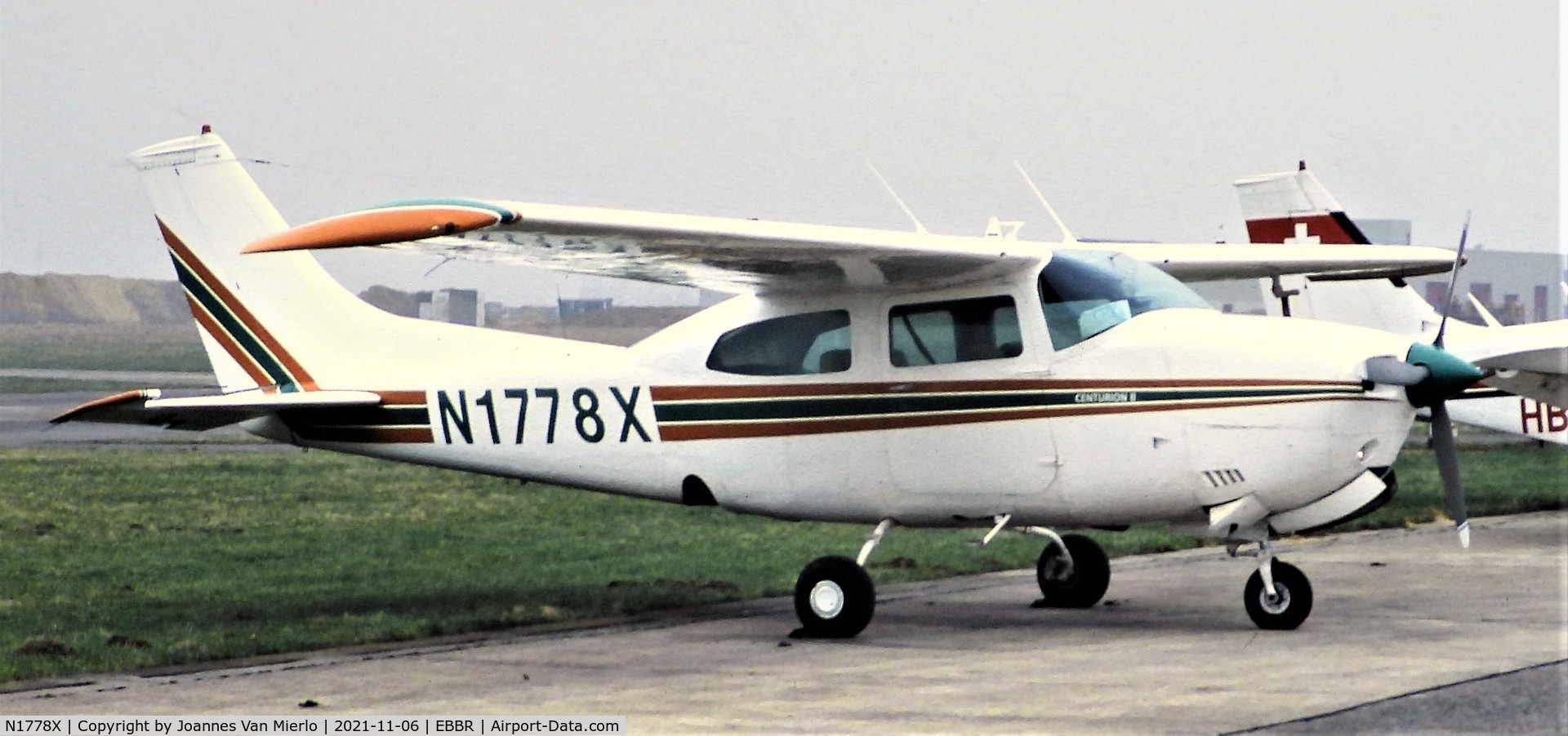 N1778X, 1975 Cessna 210L Centurion C/N 21060798, Slide scan