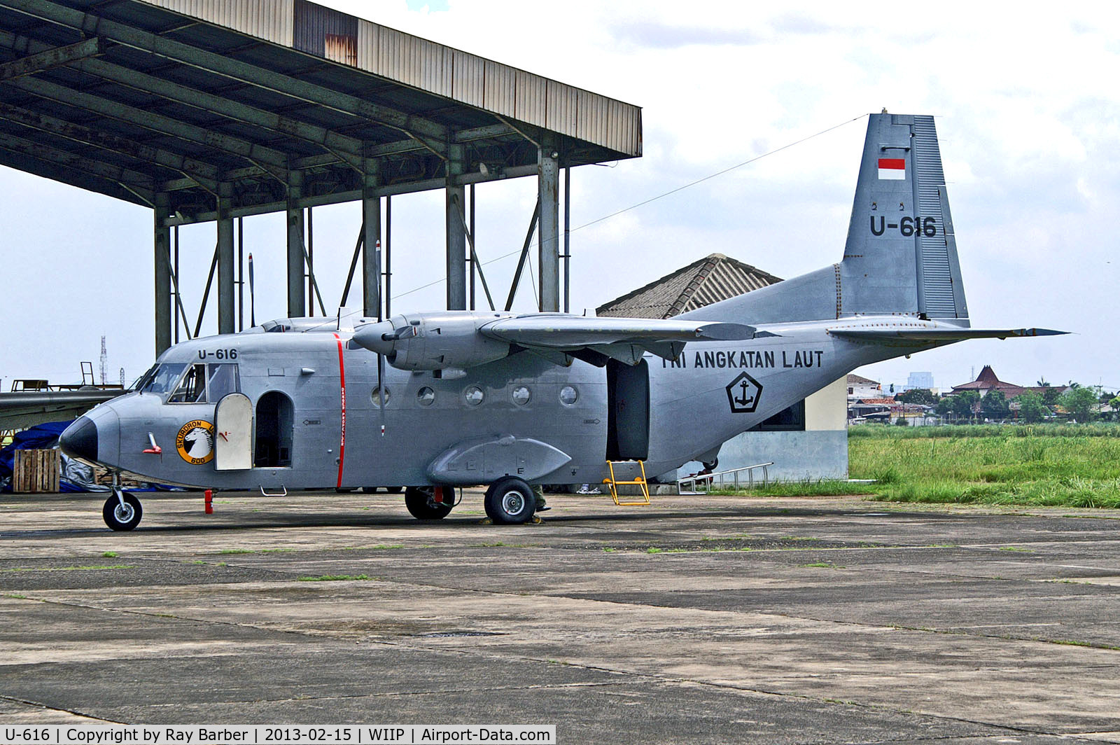 U-616, CASA NC212MP-200 Aviocar C/N 279/N84, U-616   CASA NC-212MP-200 Aviocar [279/N84] (Indonesian Navy) Pondok Cabe~PK 15/02/2013