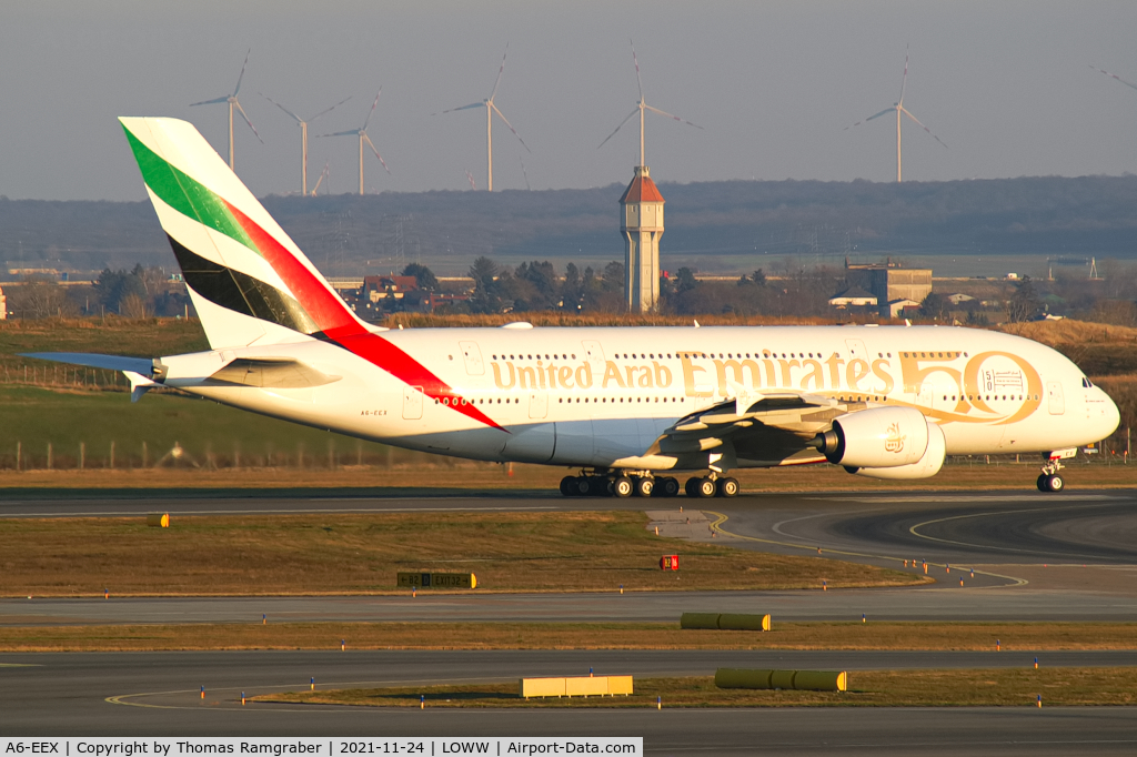 A6-EEX, 2014 Airbus A380-861 C/N 154, Emirates Airbus A380 