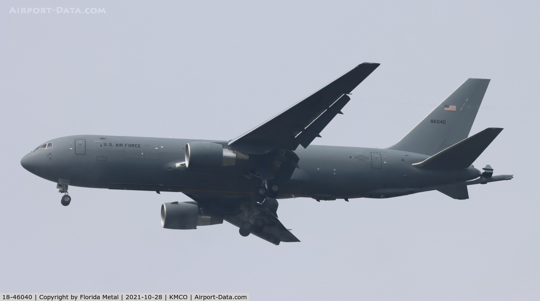 18-46040, 2019 Boeing KC-46A Pegasus C/N 34087/1162, KC-46A