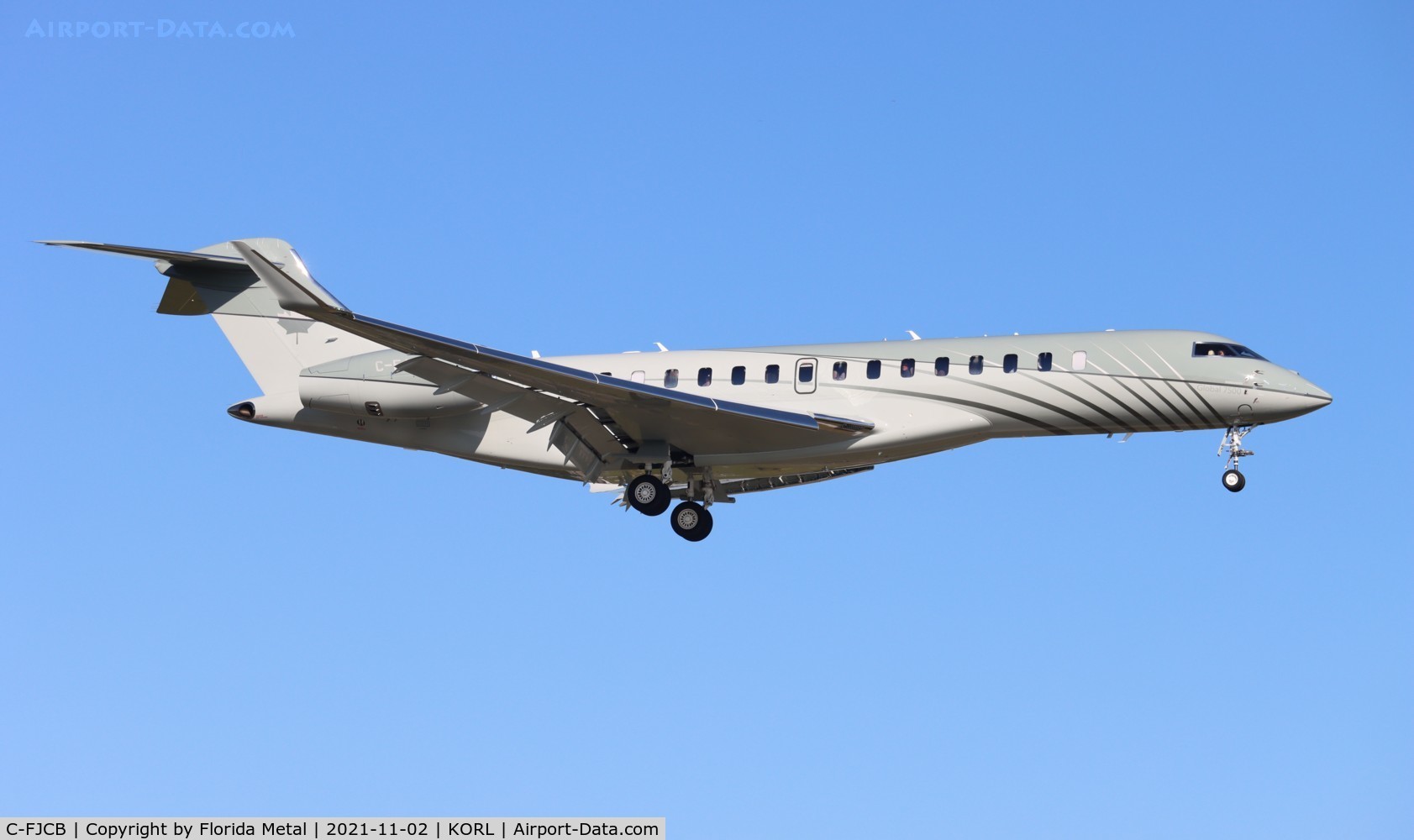 C-FJCB, 2020 Bombardier BD-700-2A12 Global 7500 C/N 70057, Global 7500