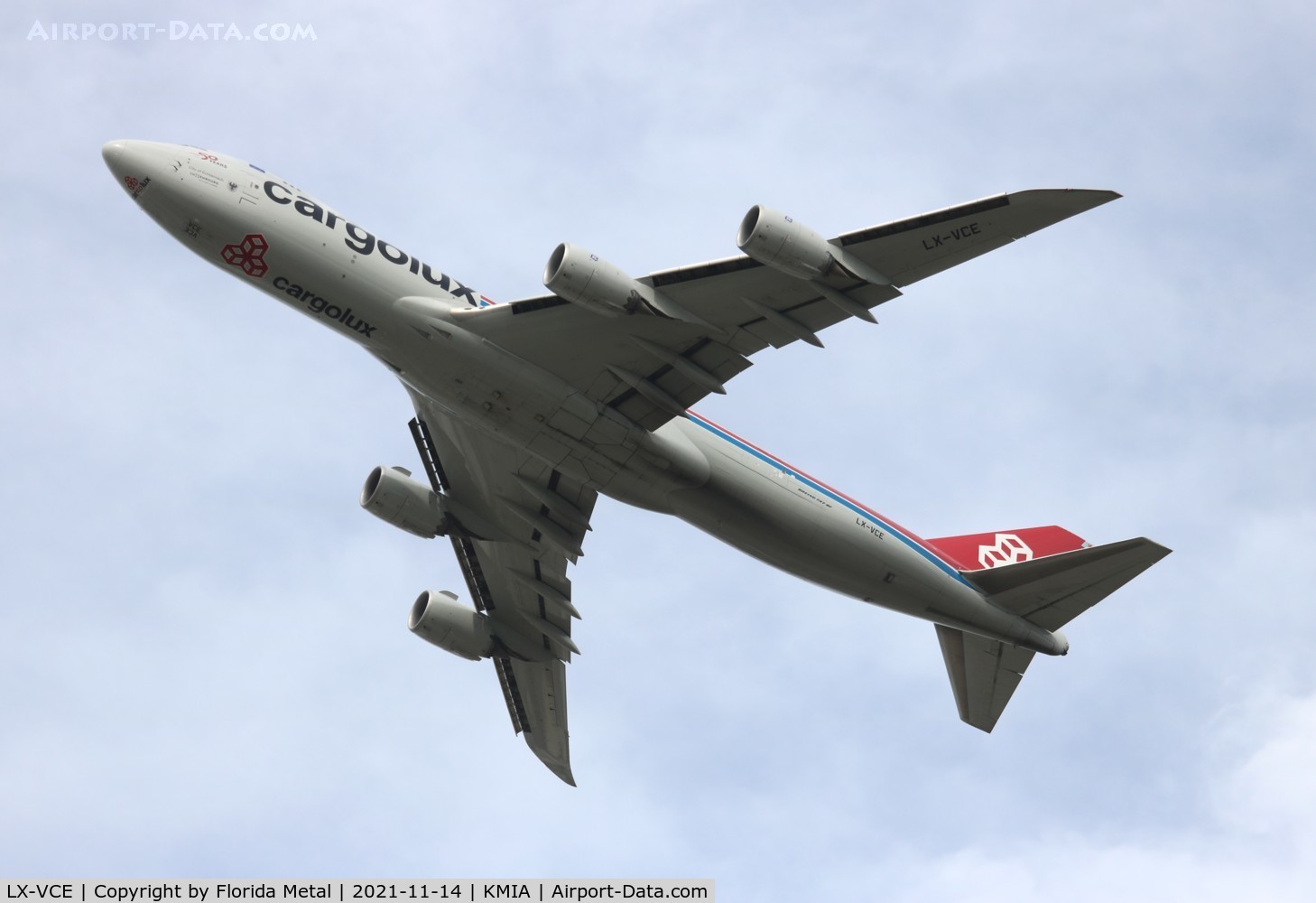 LX-VCE, 2012 Boeing 747-8R7F C/N 35810, Cargolux