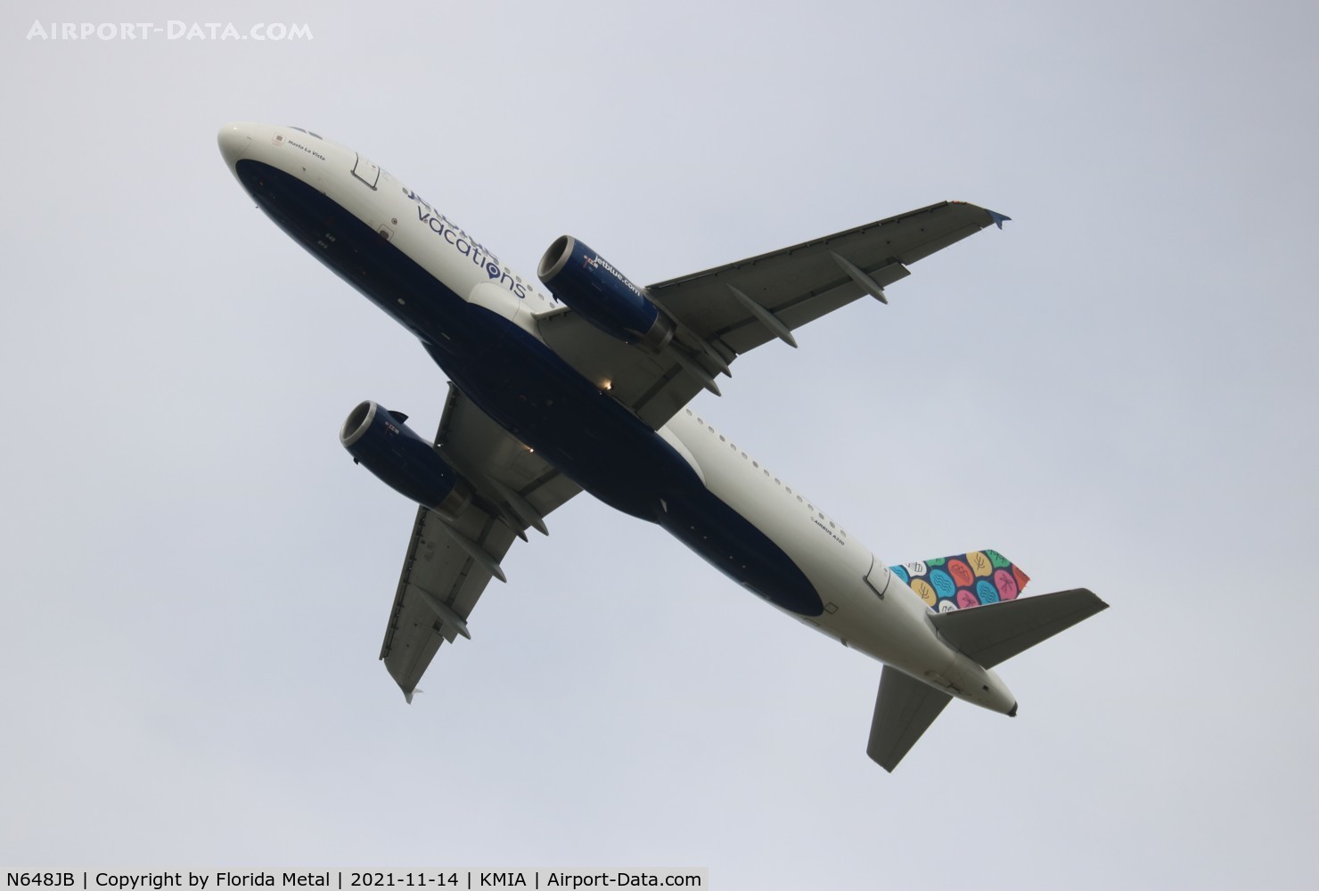 N648JB, 2006 Airbus A320-232 C/N 2970, Jet Blue Vacations