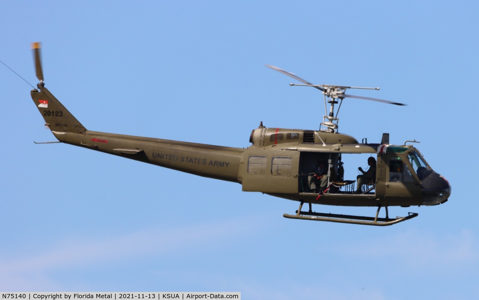 N75140, Bell UH-1H C/N 71-20123, UH-1H