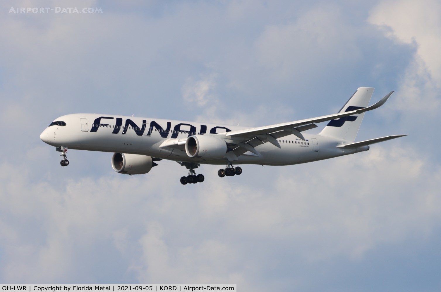 OH-LWR, 2020 Airbus A350-941 C/N 410, Finnair A350