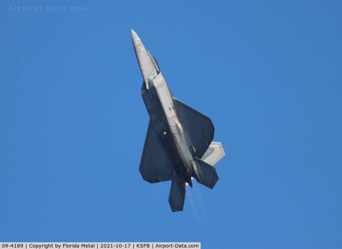 09-4189, 2009 Lockheed Martin F-22A Raptor C/N 645-4189, Sanford 2021
