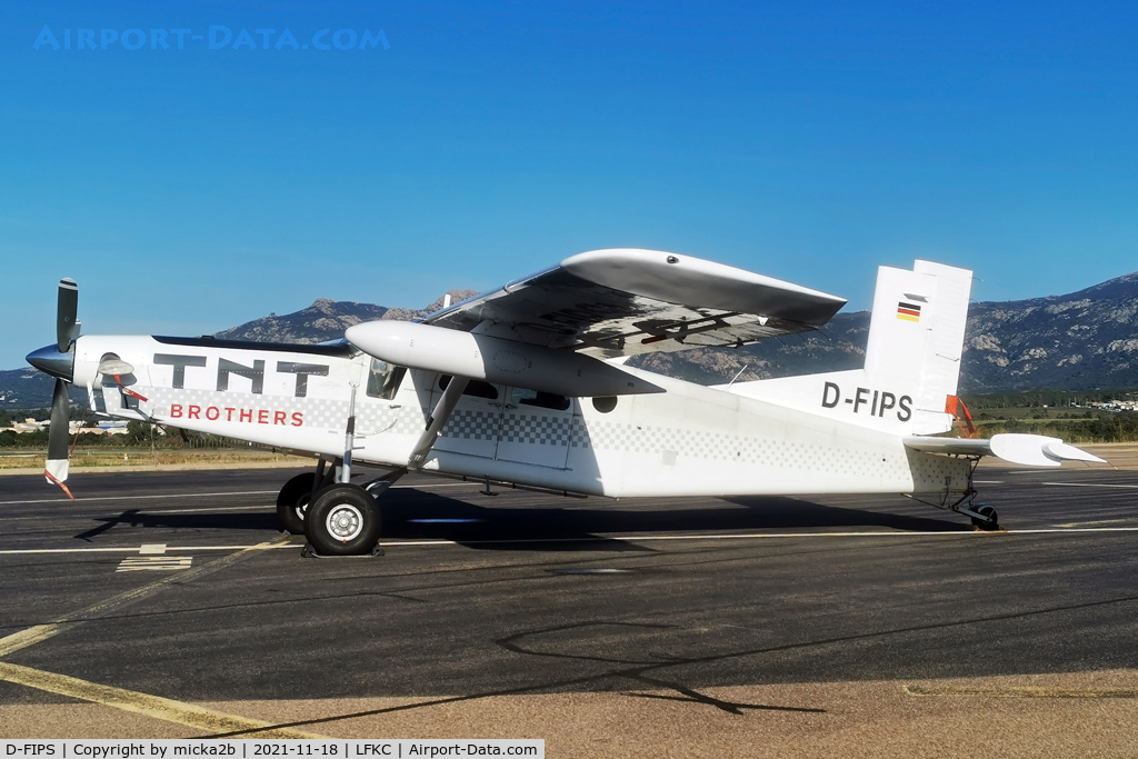 Aircraft D-FIPS (1991 Pilatus PC-6/B2-H4 Turbo Porter C/N 874) Photo by