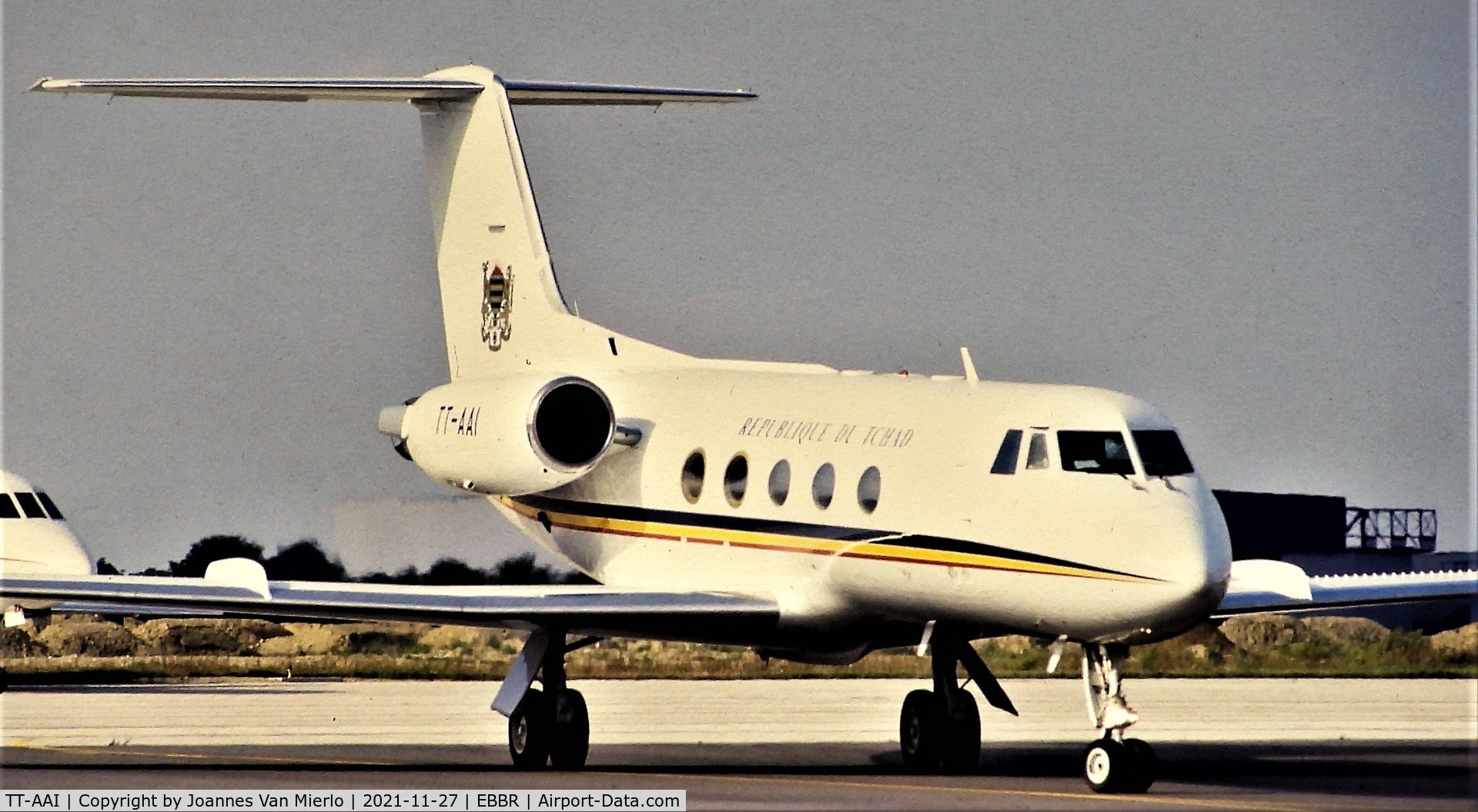 TT-AAI, 1979 Grumman G-1159 Gulfstream II C/N 240, Slide scan