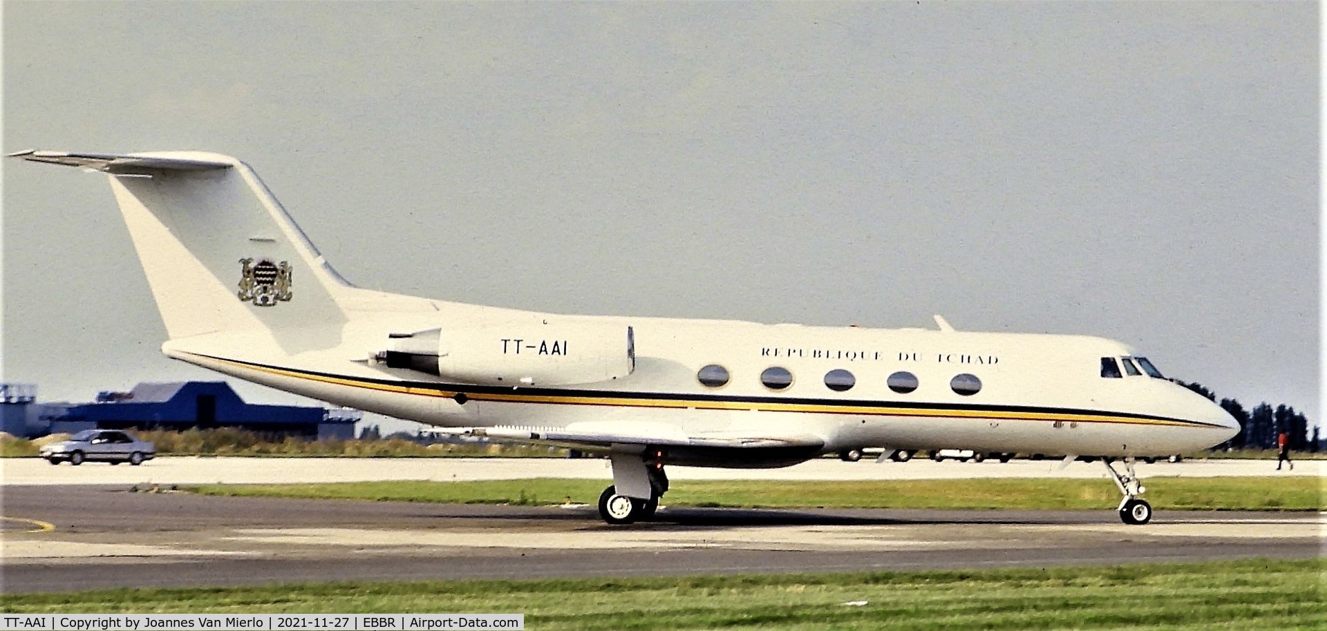 TT-AAI, 1979 Grumman G-1159 Gulfstream II C/N 240, Slide scan