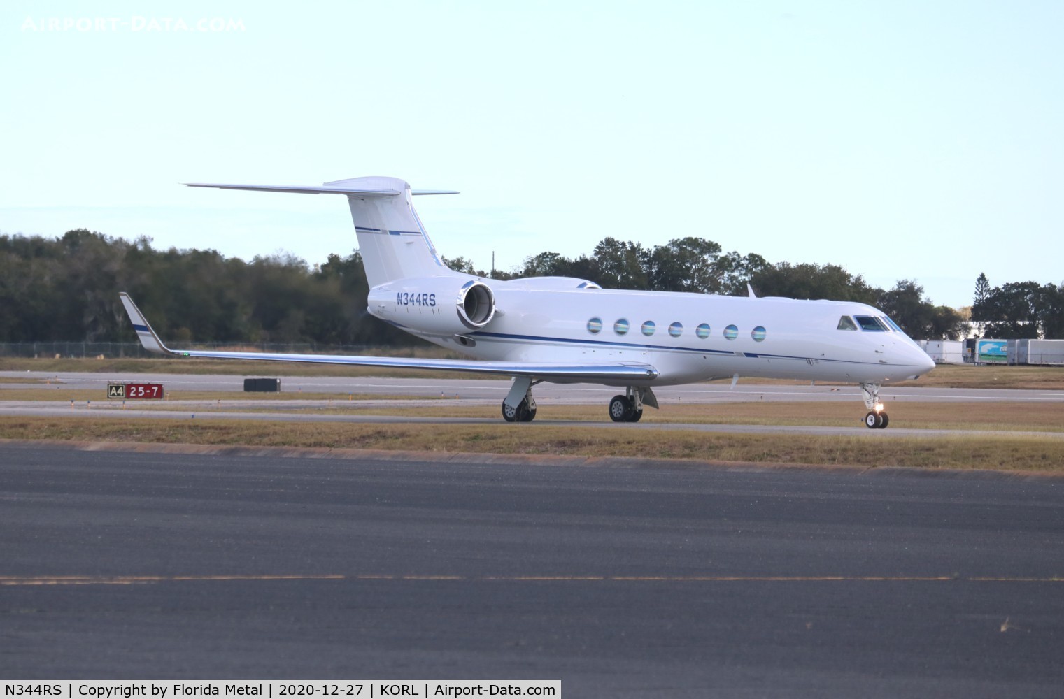 N344RS, 2013 Gulfstream Aerospace GV-SP (G550) C/N 5444, ORL 2021