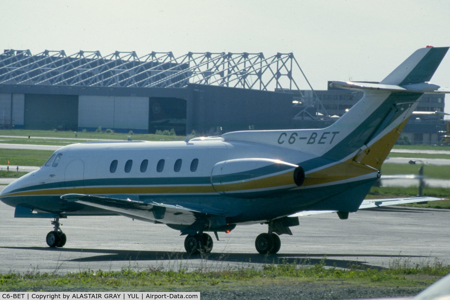 C6-BET, 1979 British Aerospace HS.125 Series 700B C/N 257054, nice surprise at Dorval