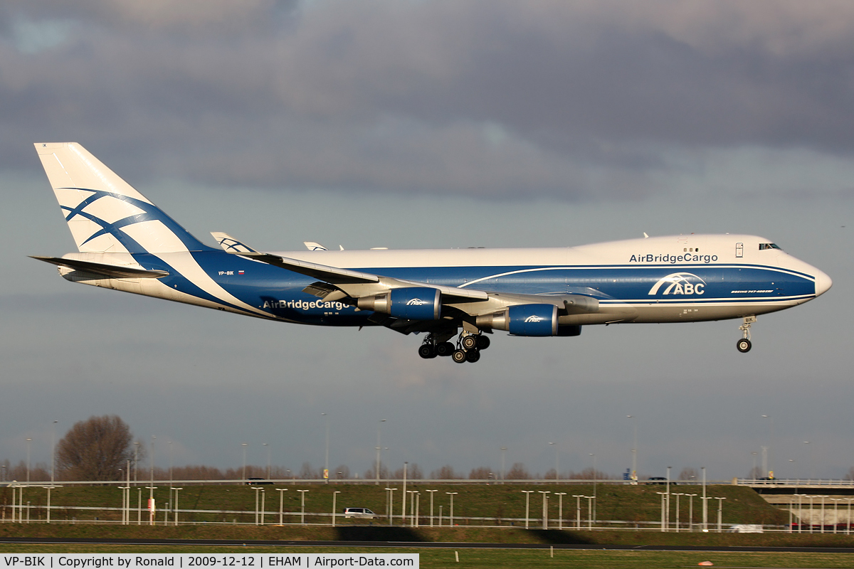 VP-BIK, 2008 Boeing 747-46NF/ER/SCD C/N 35421, at spl