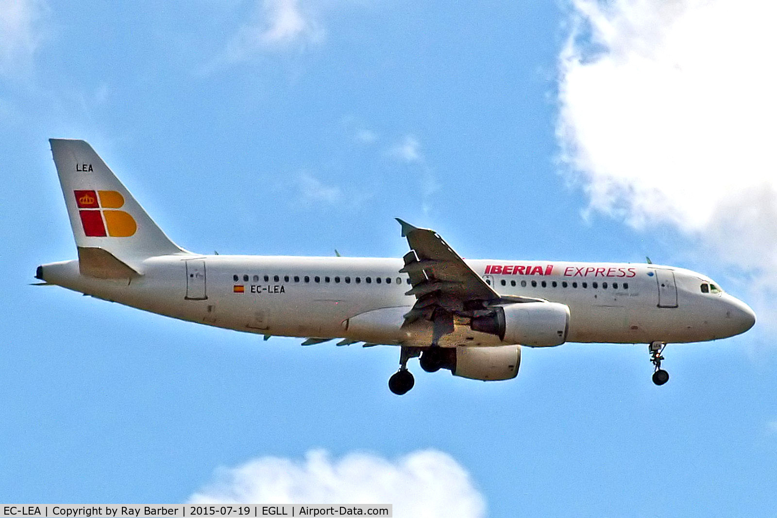 EC-LEA, 1999 Airbus A320-214 C/N 1099, EC-LEA   Airbus A320-214 [1099] (Iberia Express) Home~G 19/07/2015