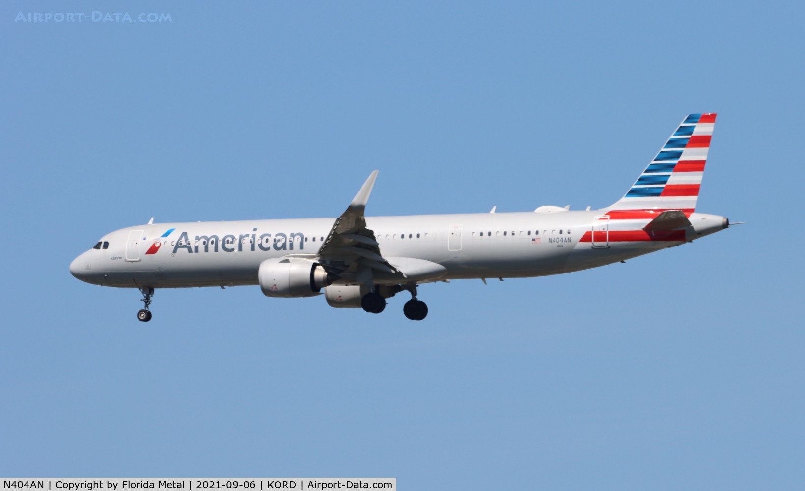 N404AN, 2019 Airbus A321-253NX C/N 8758, American