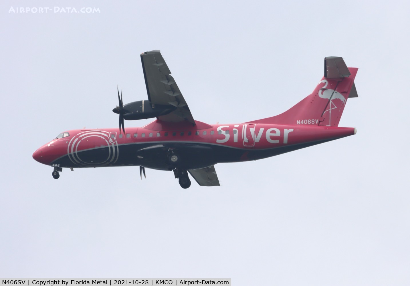 N406SV, 2019 ATR 42-600 C/N 1405, MCO 2021