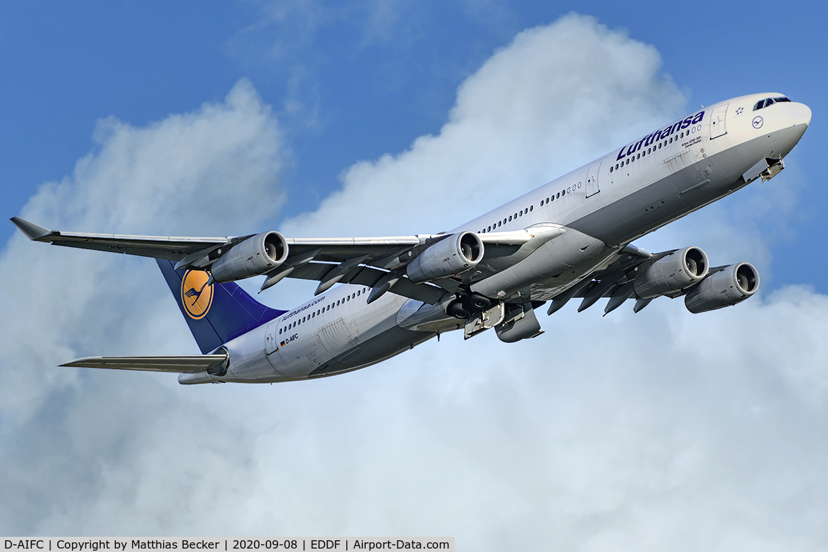 D-AIFC, 2000 Airbus A340-313X C/N 379, D-AIFC