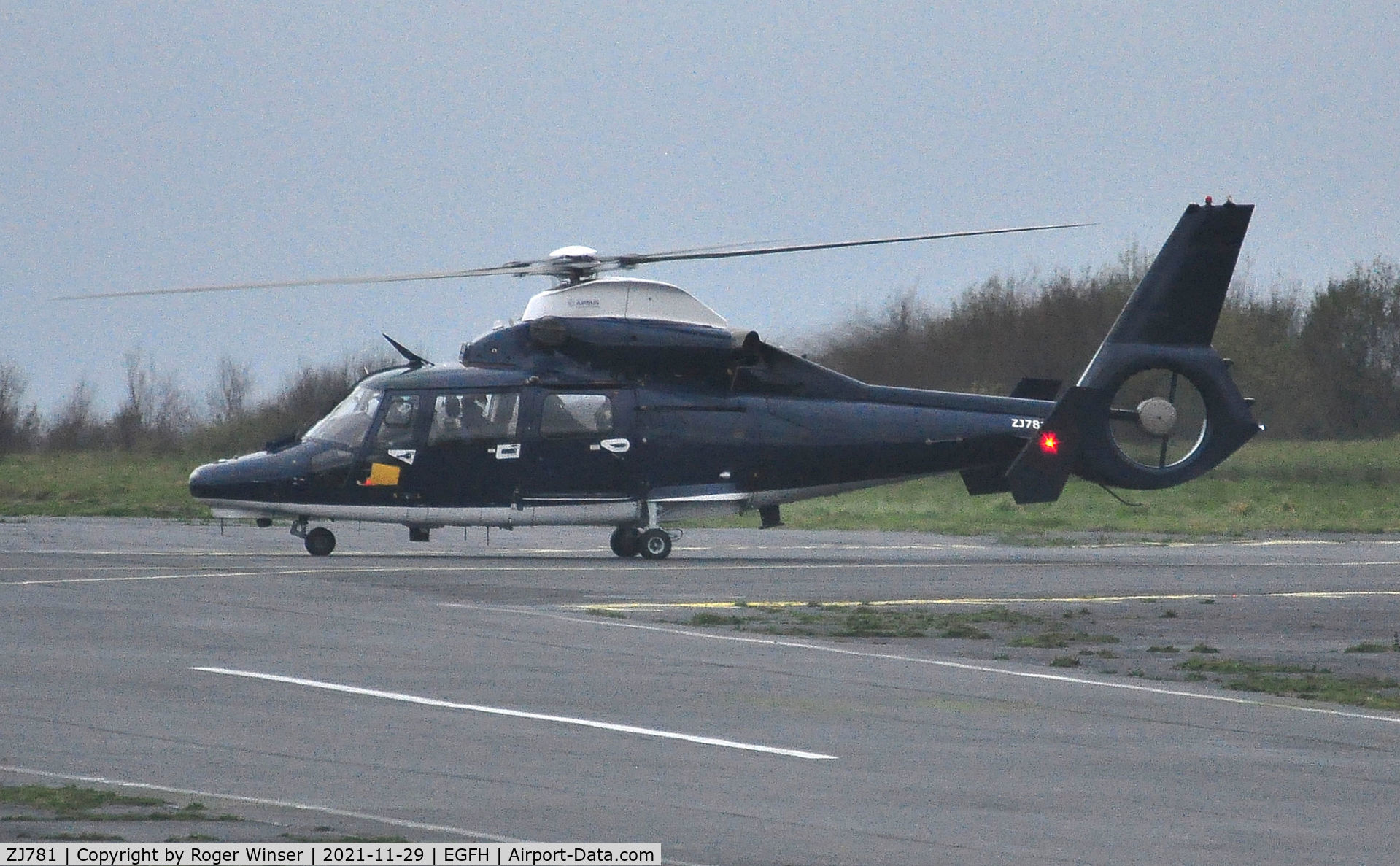 ZJ781, Eurocopter AS-365N-3 Dauphin 2 C/N 6813, Operated by 658 Squadron AAC.