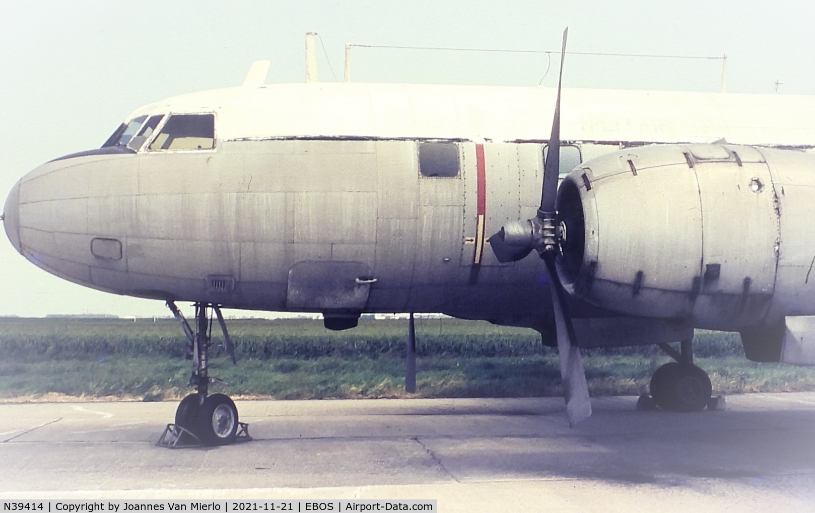 N39414, 1950 Convair CV-240-T-29B C/N 213, Slide scan
