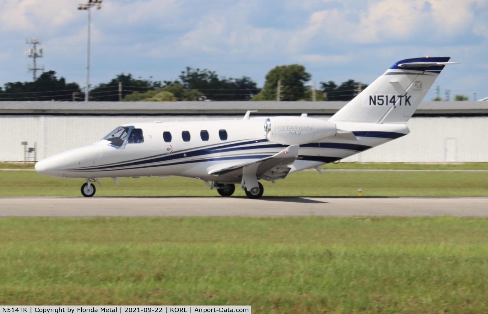 N514TK, 2021 Cessna 525 Citation M2 C/N 525-1085, Citation M2