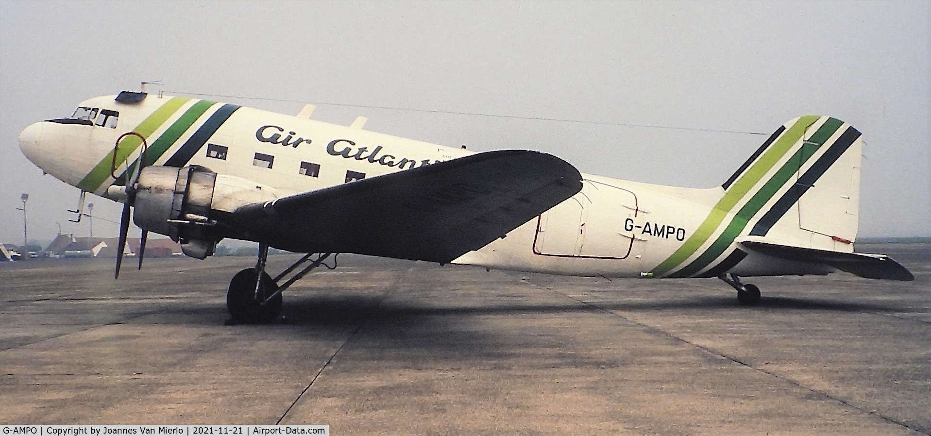 G-AMPO, 1944 Douglas DC-3C-R-1830-90C (C-47B) C/N 33186, Slide scan