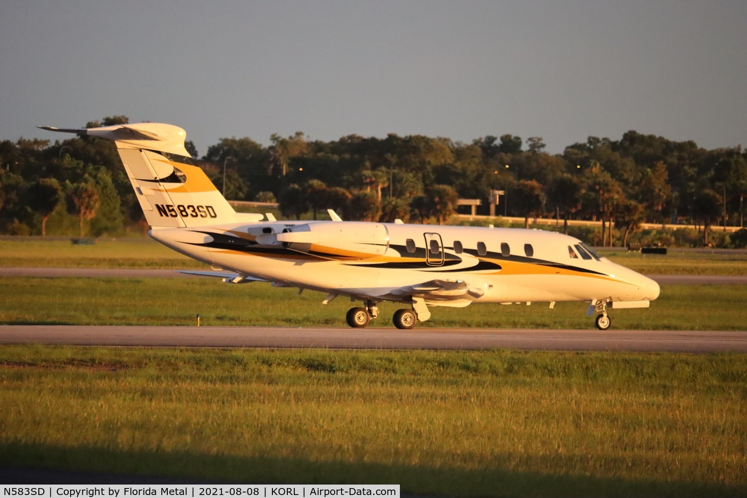 N583SD, 1993 Cessna 650 Citation VII C/N 650-7034, Citation VII