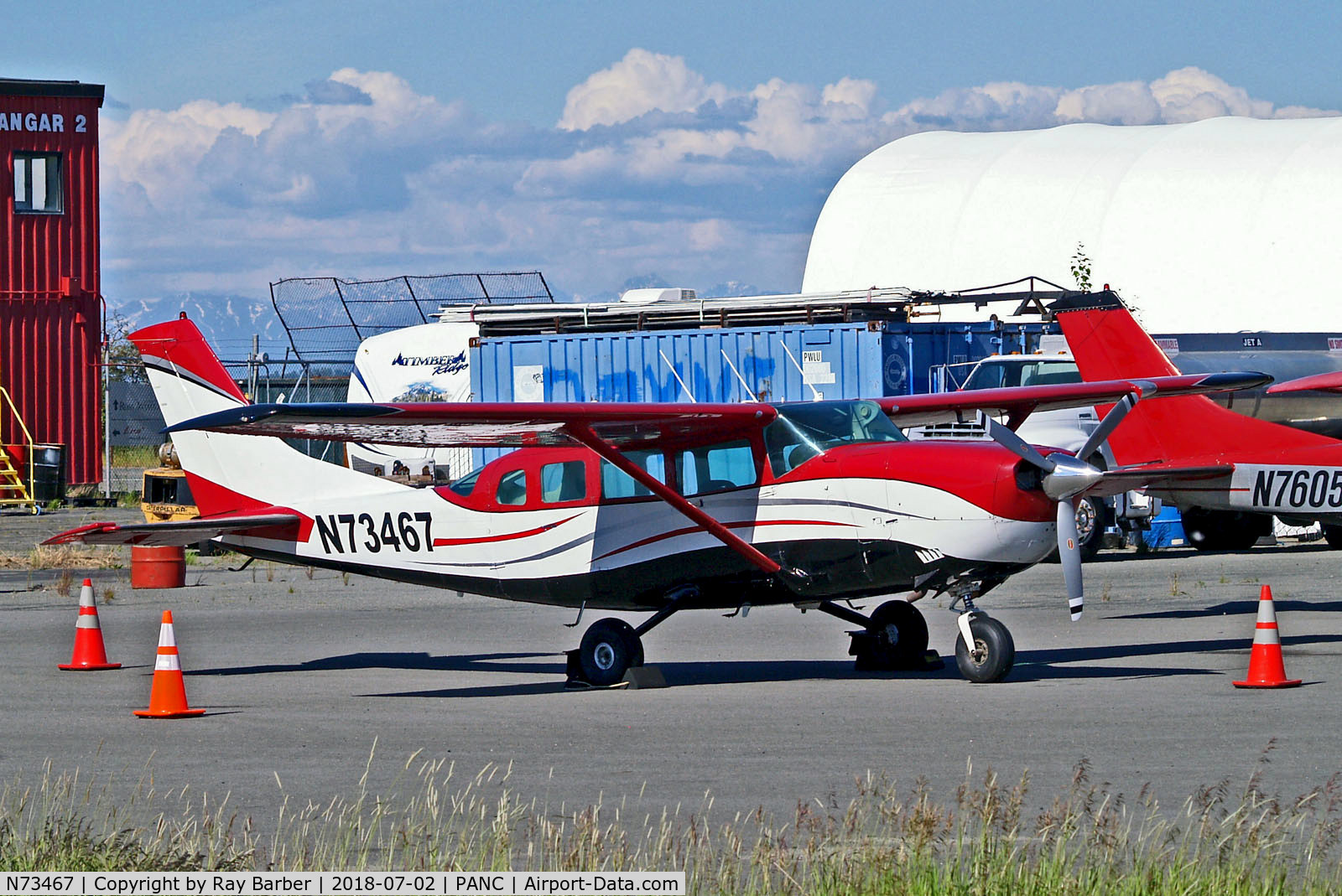 N73467, 1980 Cessna T207A Turbo Skywagon C/N 20700594, N73467   Cessna T.207A Turbo Skywagon 8 [207-00594] (Ryan Air Inc) Ted Stevens Anchorage Int~N 02/07/2018
