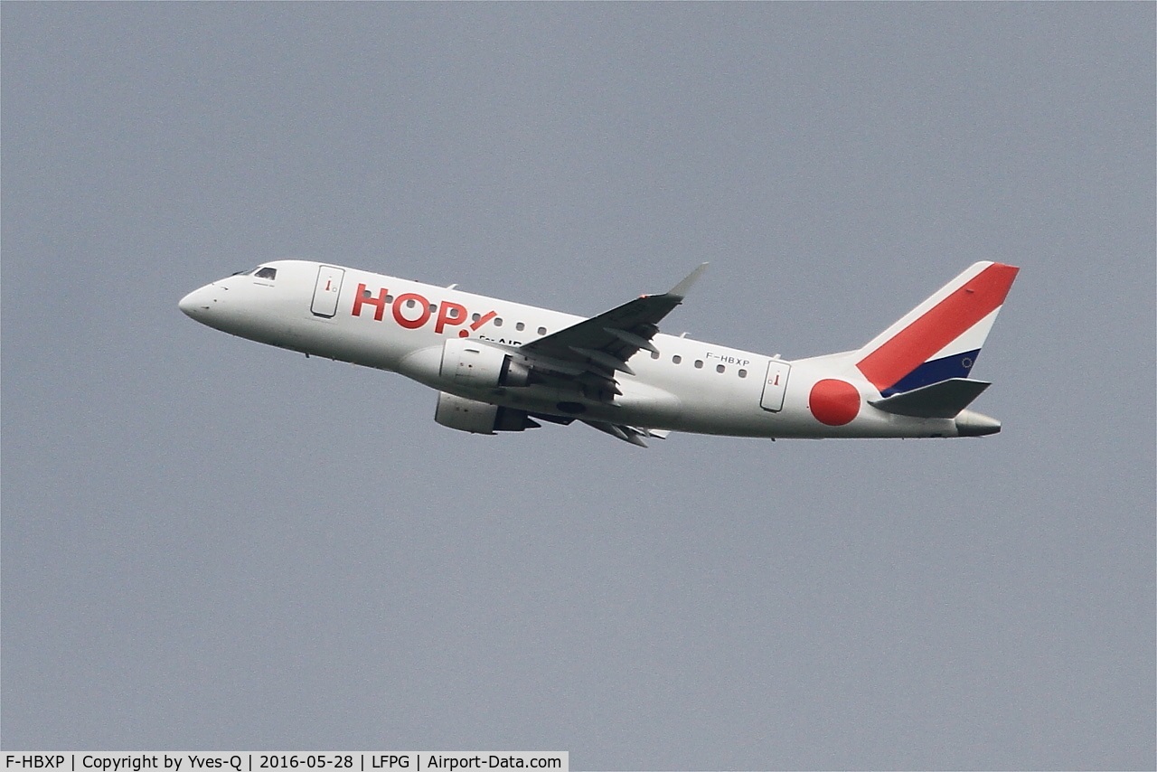 F-HBXP, 2004 Embraer 170LR (ERJ-170-100LR) C/N 17000036, Embraer 170LR, Climbing from rwy 08L, Roissy Charles De Gaulle airport (LFPG-CDG)
