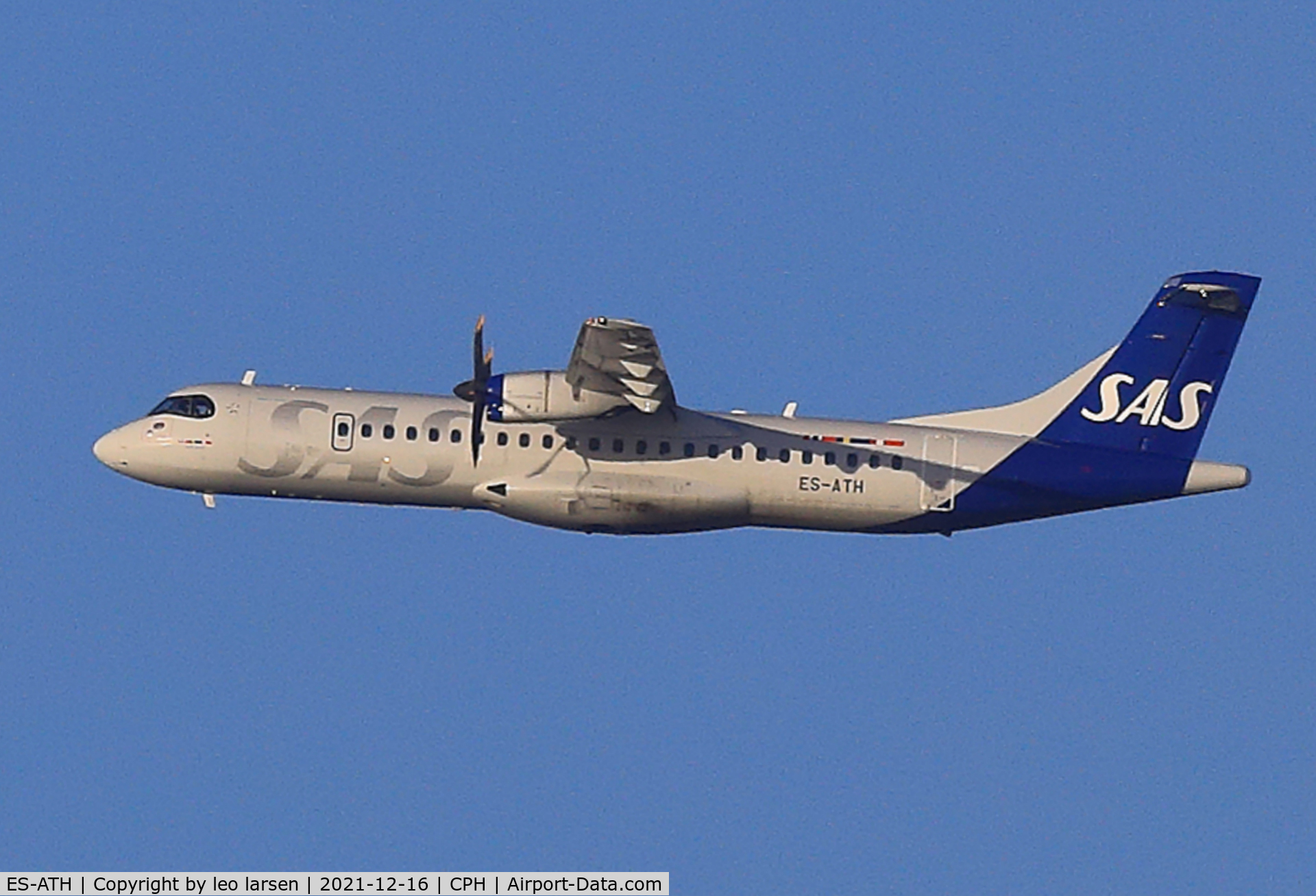 ES-ATH, 2012 ATR 72-600 (72-212A) C/N 1064, Copenhagen 16.12.2021